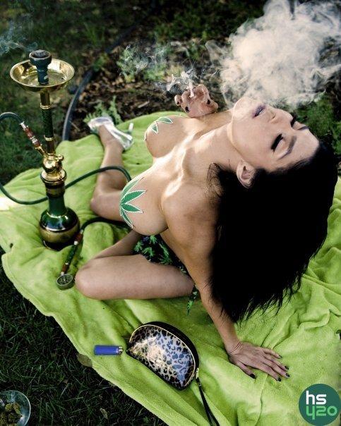cannabis girl
