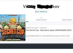 Билет на Secret Cup куплен! Spannabis 2017