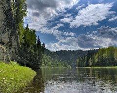 Река Усьва, Пермский край.
